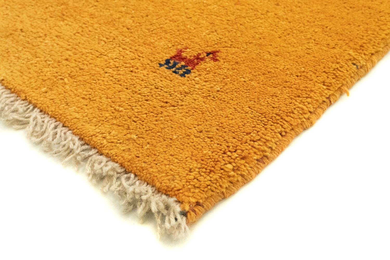 Tappeto corsia Tappeto Gabbeh - Persero - 231 x 87 cm - giallo