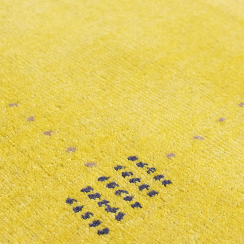 Tappeto Gabbeh - Softy - 230 x 165 cm - giallo