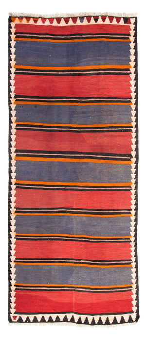 Tappeto corsia Tappeto Kelim - Vecchio - 290 x 130 cm - multicolore