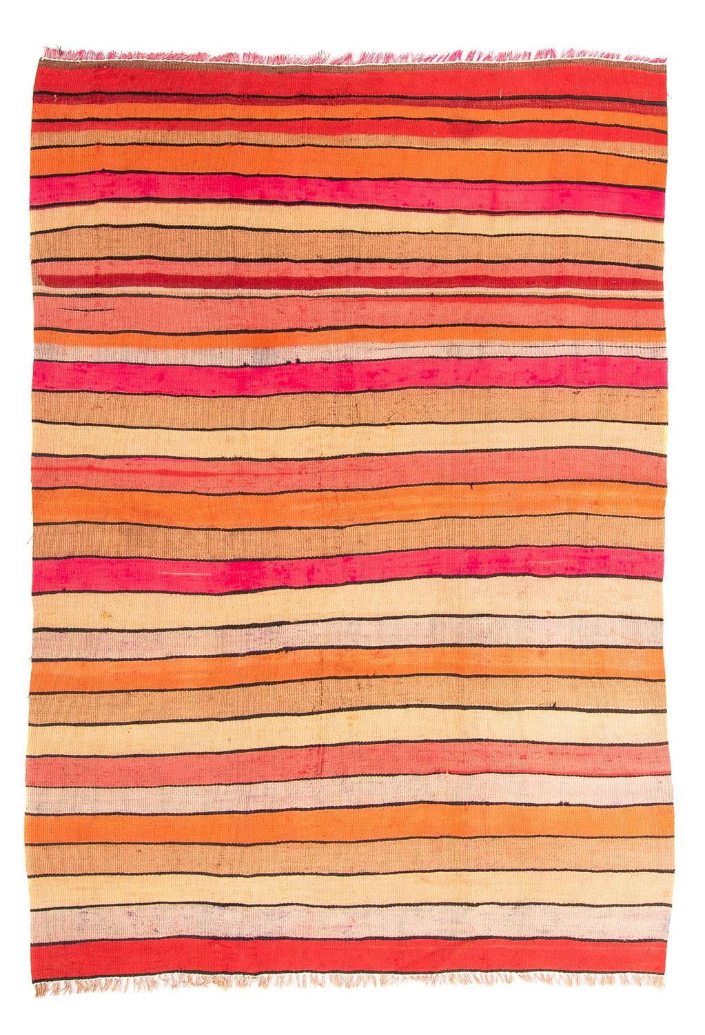 Tappeto Kelim - Vecchio - 200 x 135 cm - multicolore