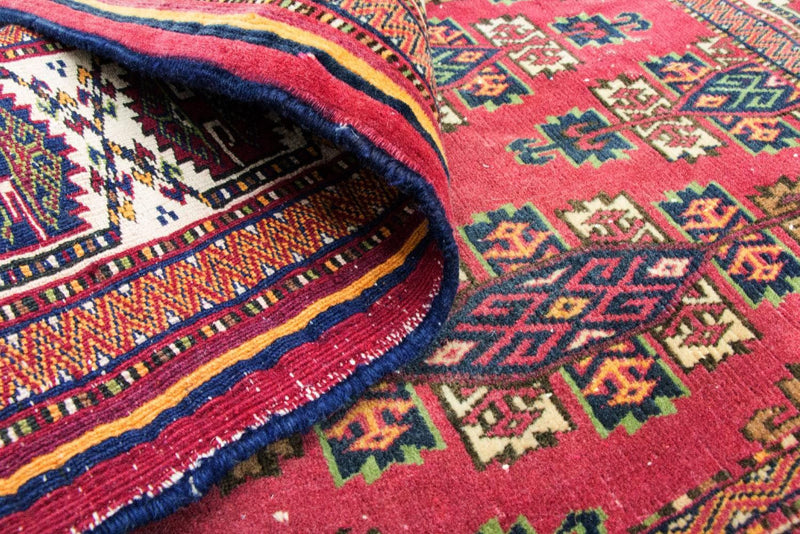 Tappeto afgano - Bukhara - 106 x 94 cm - rosso