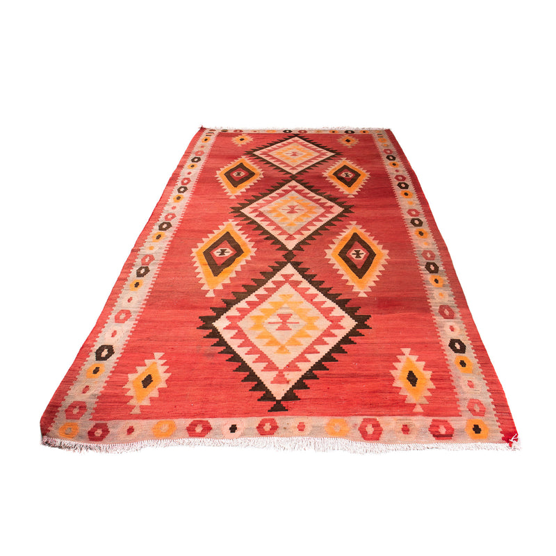 Tappeto Kelim - Vecchio - 283 x 142 cm - multicolore