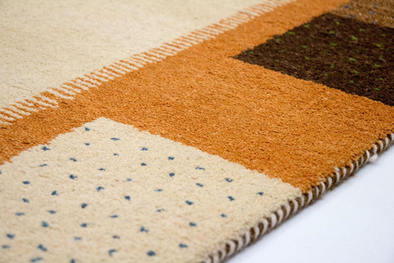 Tappeto Gabbeh - Indus - 243 x 171 cm - beige