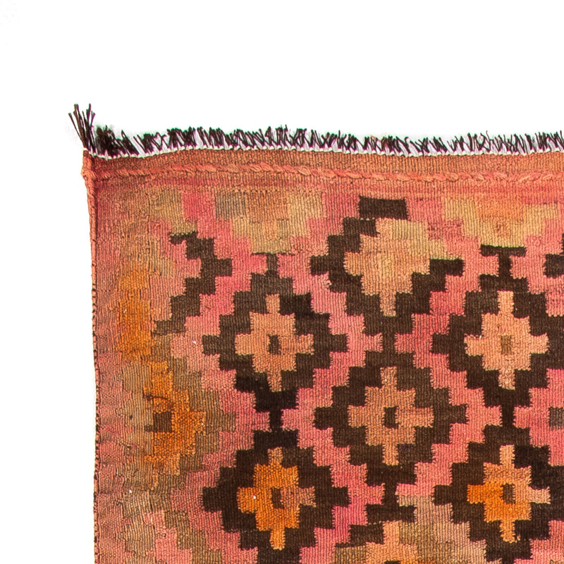 Tappeto corsia Tappeto Kelim - Vecchio - 350 x 120 cm - multicolore