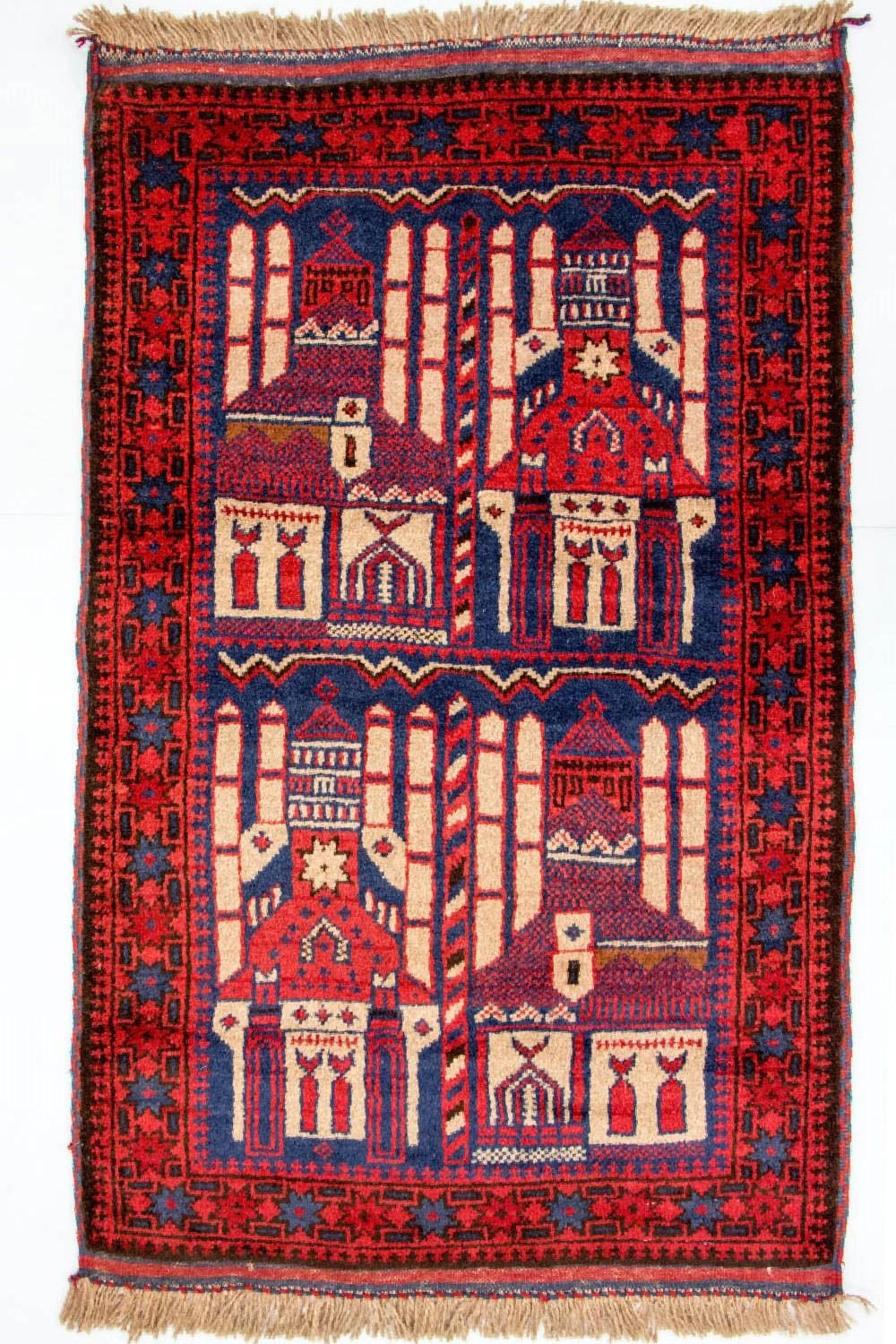 Tappeto Belutsch - 145 x 87 cm - multicolore