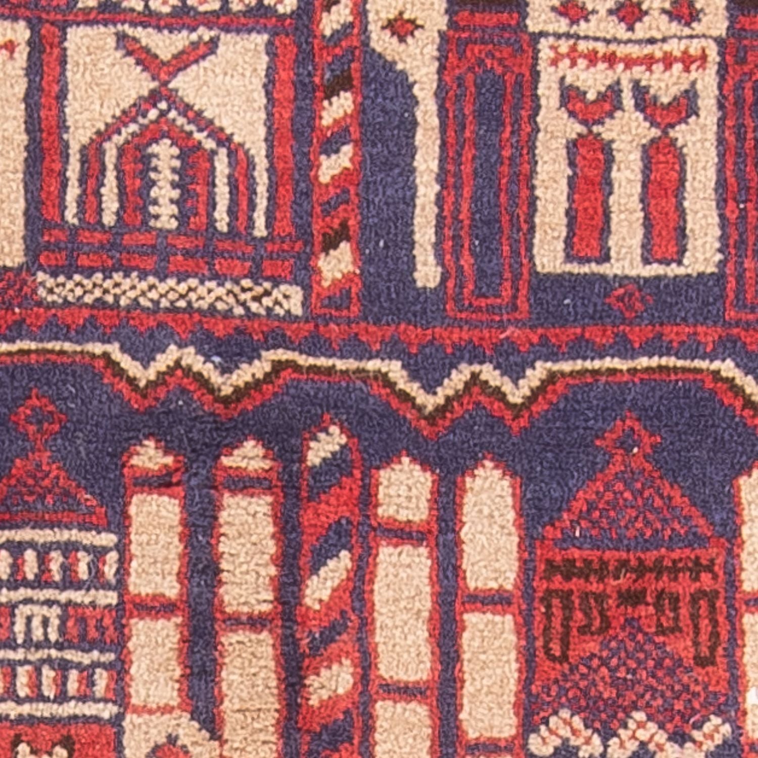 Tappeto Belutsch - 145 x 87 cm - multicolore