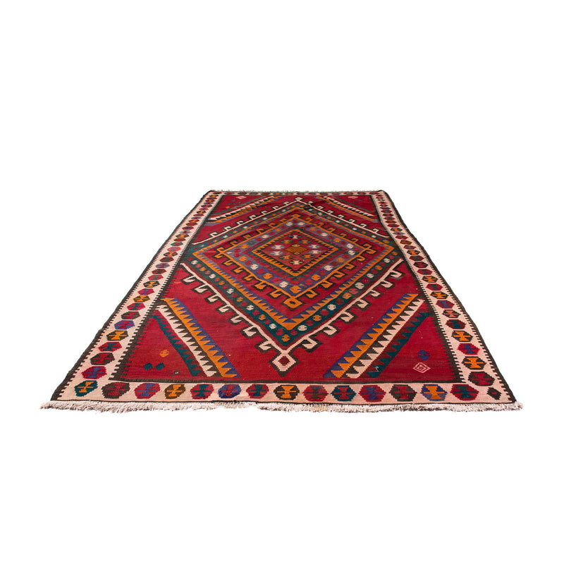Tappeto corsia Tappeto Kelim - Vecchio - 323 x 167 cm - multicolore