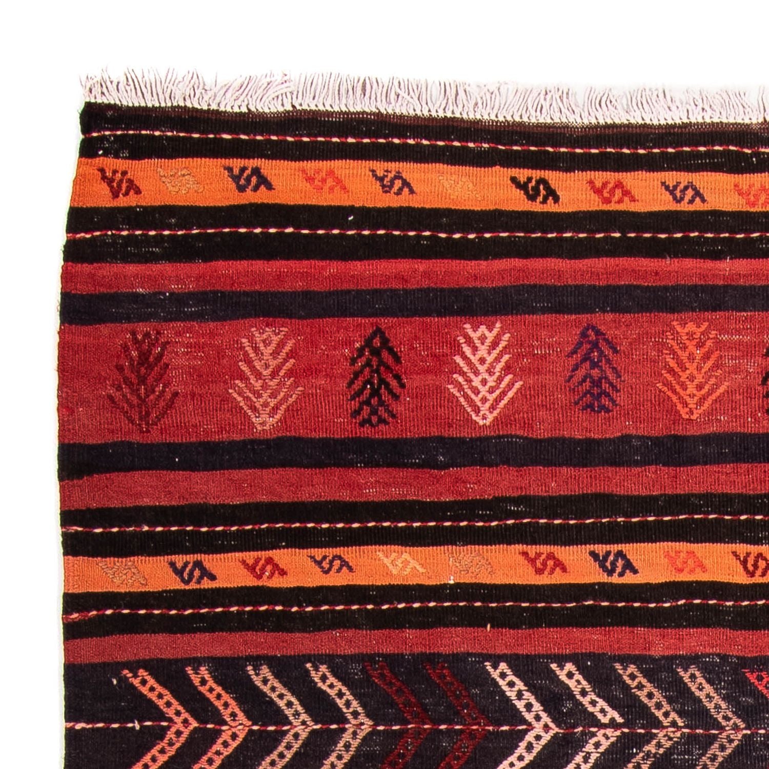 Tappeto Kelim - Vecchio - 225 x 165 cm - multicolore