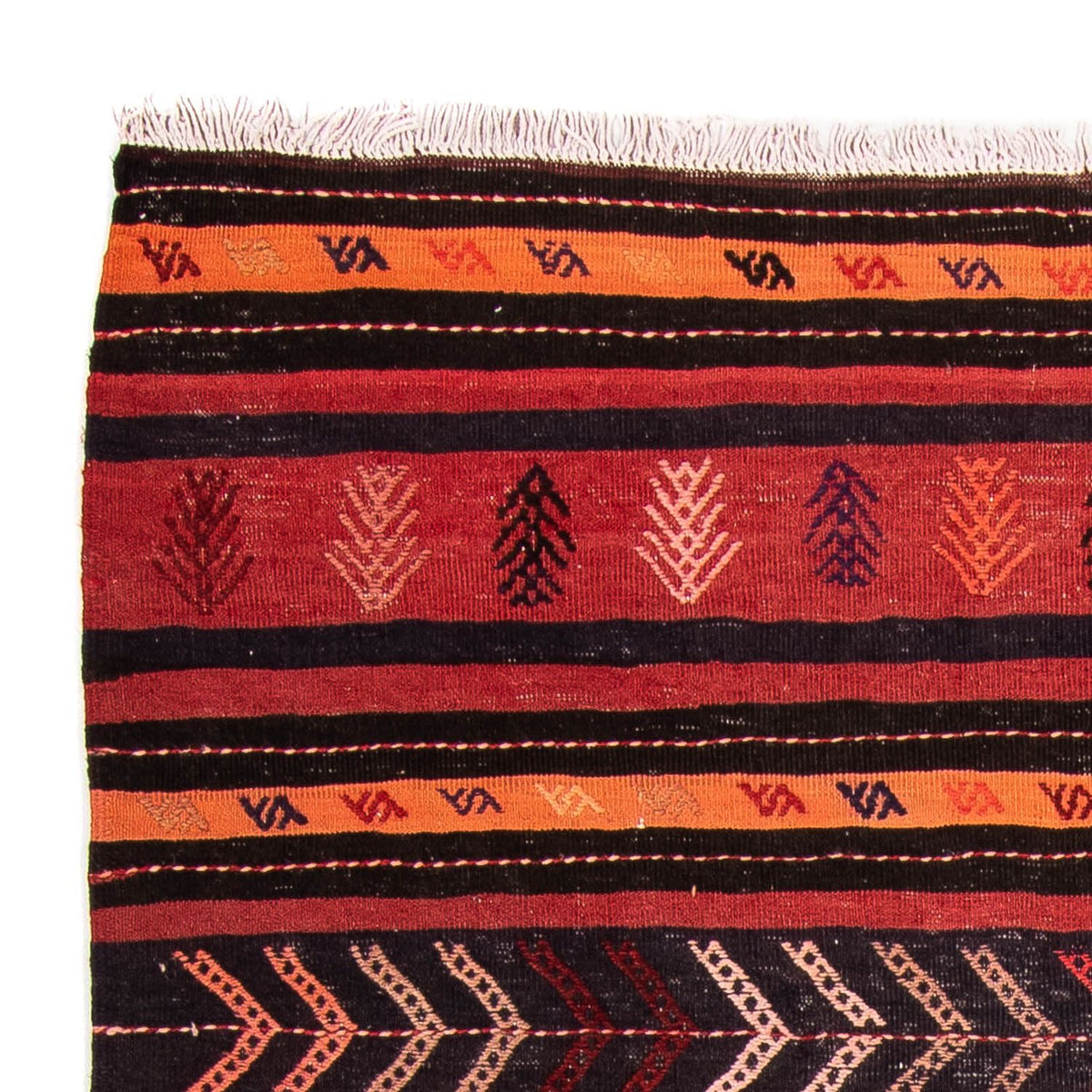 Tappeto Kelim - Vecchio - 225 x 165 cm - multicolore