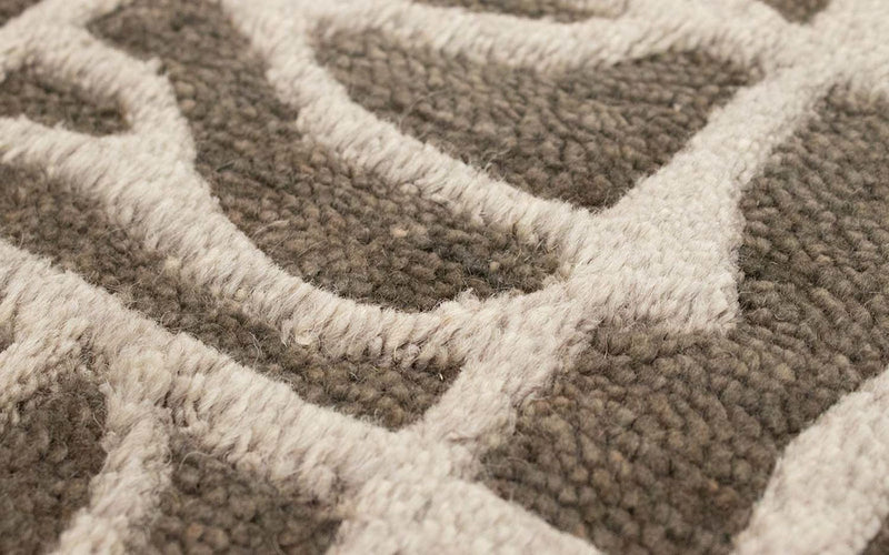 Tappeto Gabbeh - Indus - 90 x 60 cm - grigio