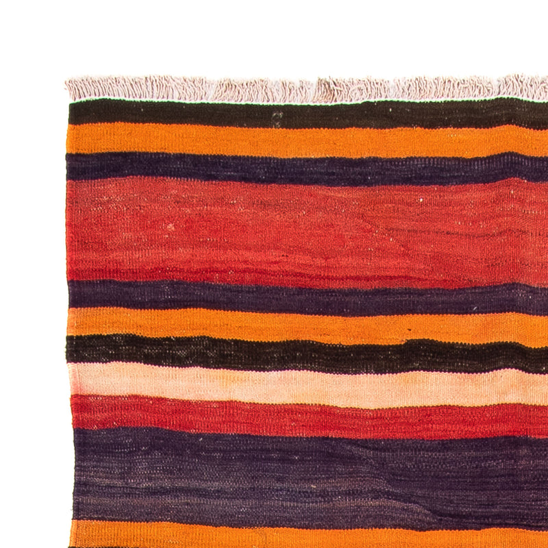 Tappeto corsia Tappeto Kelim - Vecchio - 330 x 130 cm - multicolore
