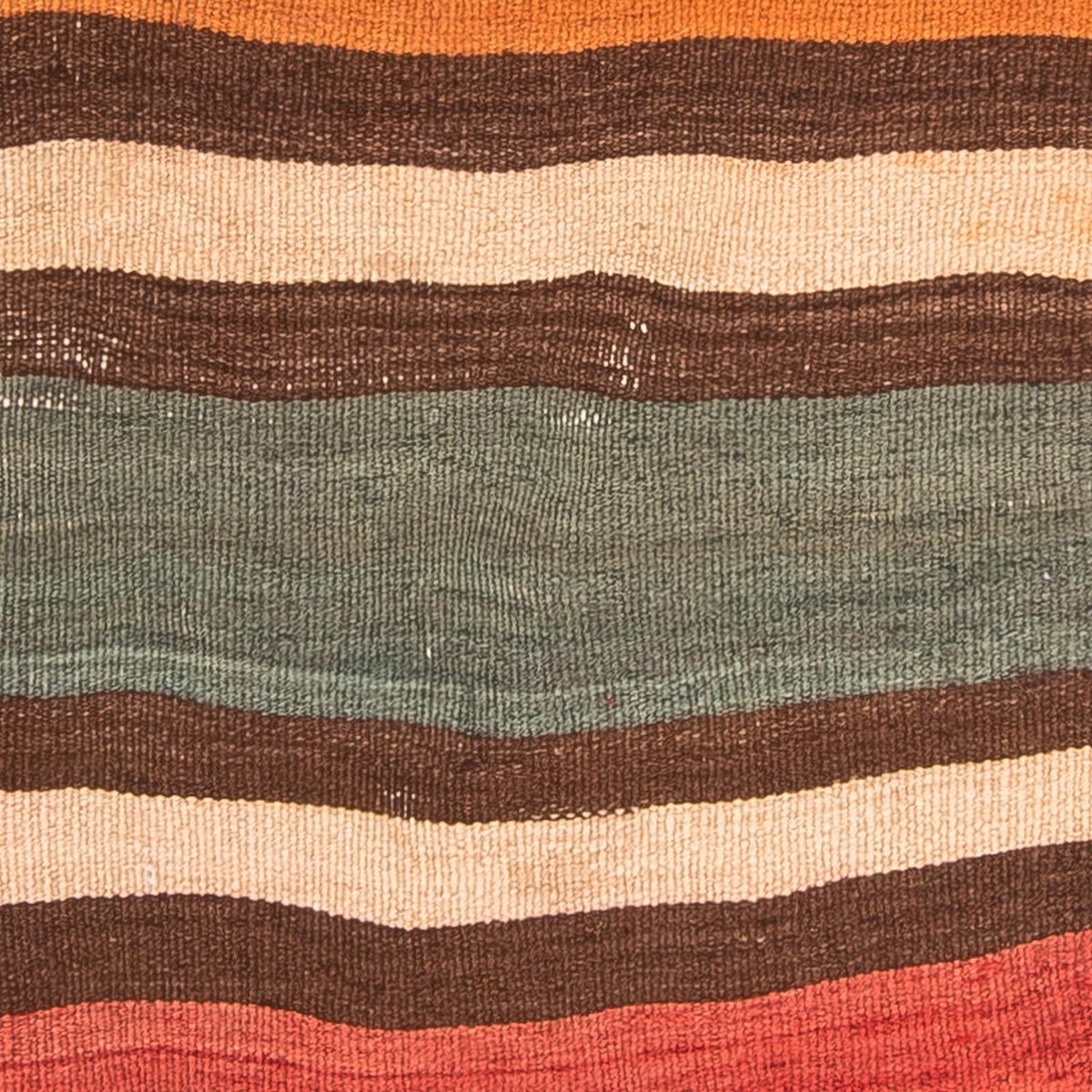 Tappeto corsia Tappeto Kelim - Vecchio - 175 x 75 cm - multicolore