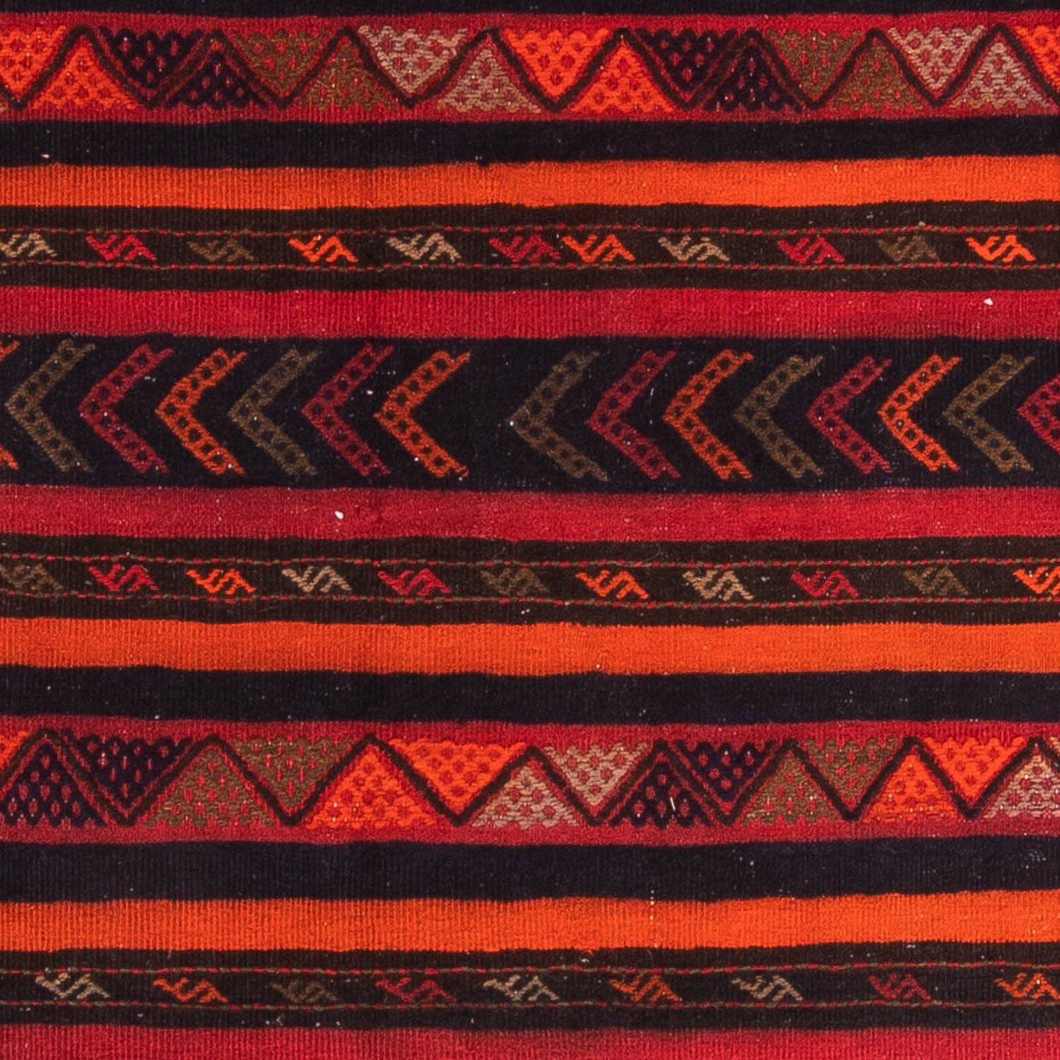 Tappeto Kelim - Vecchio - 200 x 170 cm - multicolore