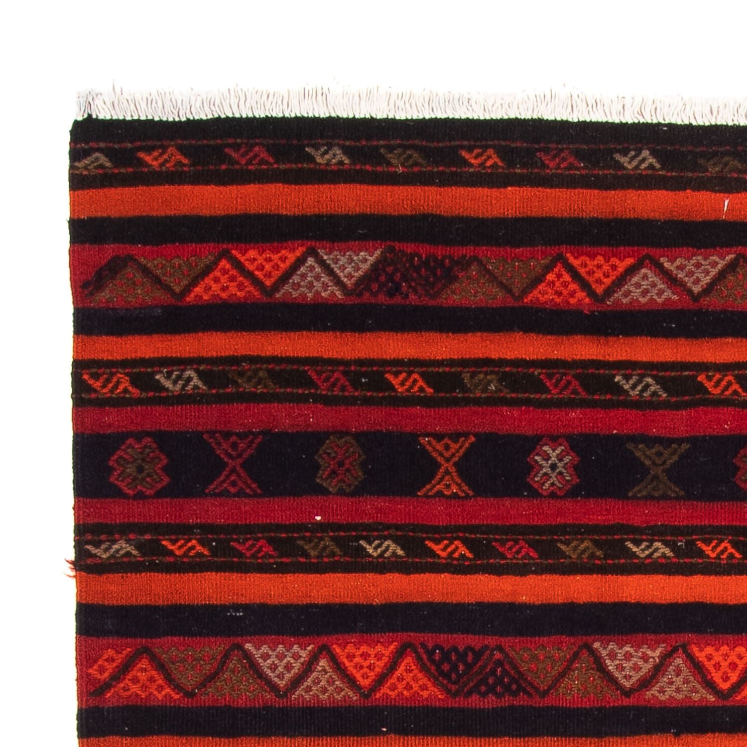 Tappeto Kelim - Vecchio - 200 x 170 cm - multicolore