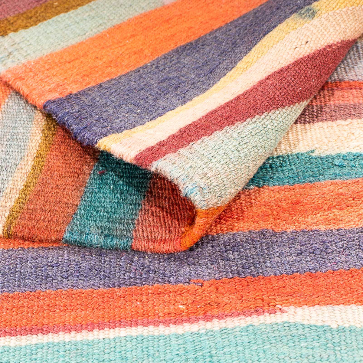 Tappeto Kelim - Vecchio - 180 x 135 cm - multicolore