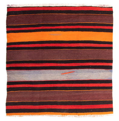 Tappeto Kelim - Vecchio - 150 x 140 cm - multicolore