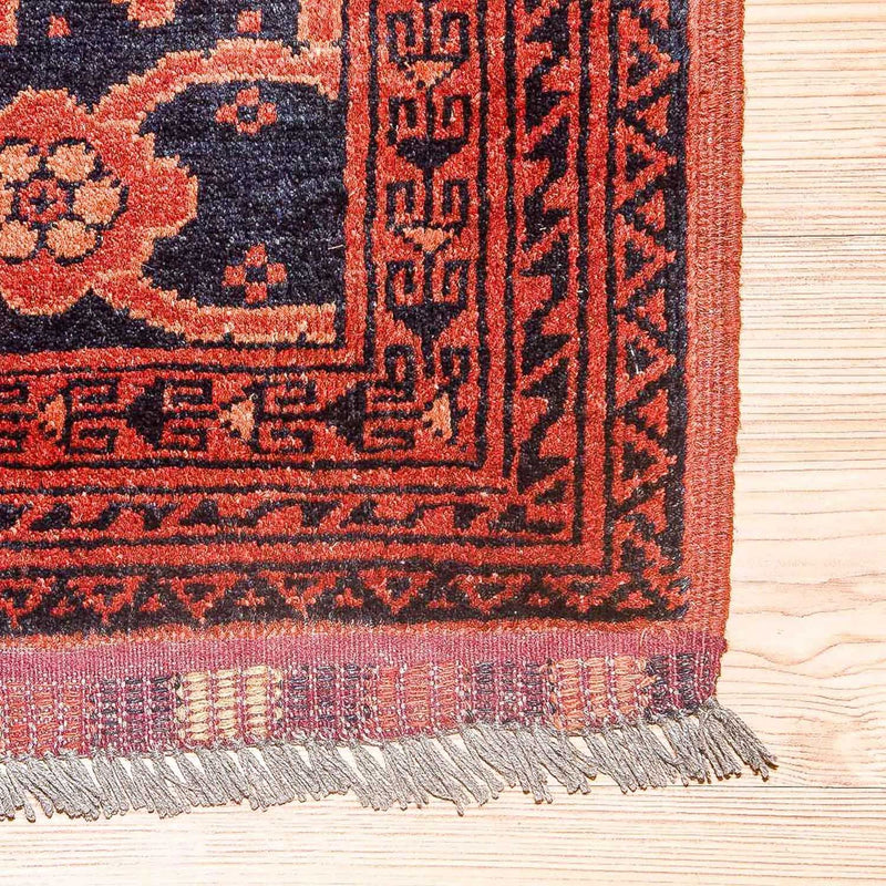 Tappeto afgano - Kunduz - 275 x 216 cm - rosso