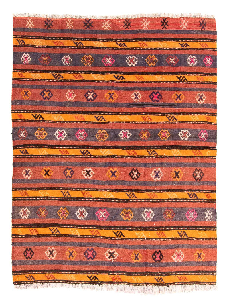 Tappeto Kelim - Vecchio quadrato  - 185 x 150 cm - multicolore