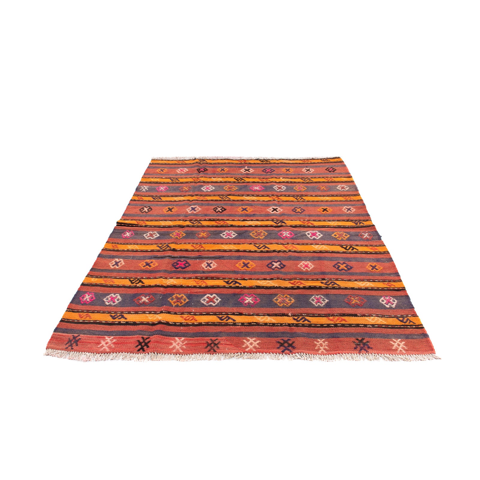 Tappeto Kelim - Vecchio quadrato  - 185 x 150 cm - multicolore