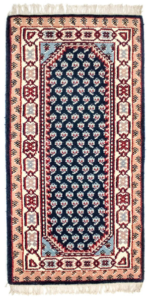 Tappeto orientale - 160 x 90 cm - blu