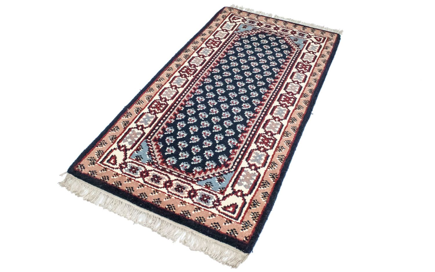 Tappeto orientale - 160 x 90 cm - blu