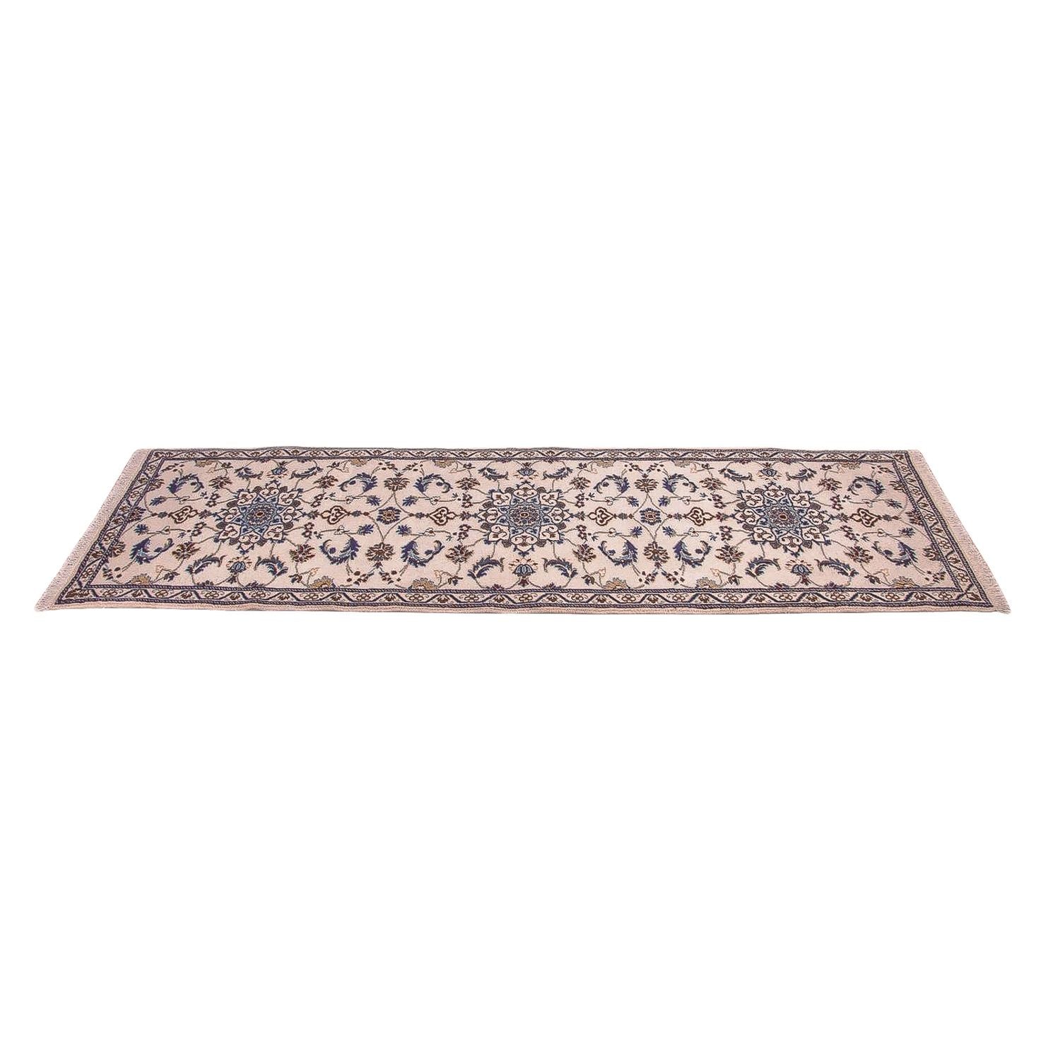 Tappeto corsia Tappeto Persero - Nain - Reale - 290 x 85 cm - beige