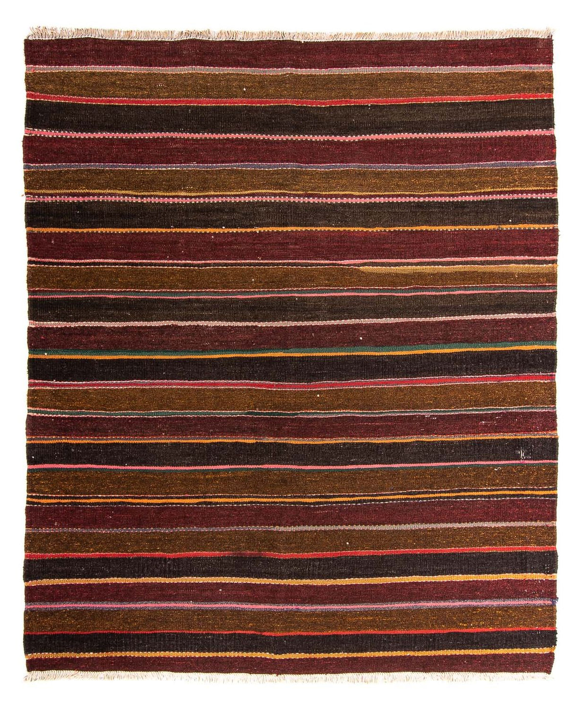 Tappeto Kelim - Vecchio - 205 x 170 cm - multicolore