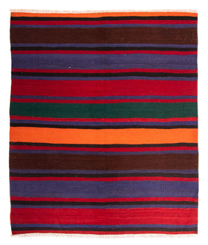 Tappeto Kelim - Vecchio - 210 x 180 cm - multicolore