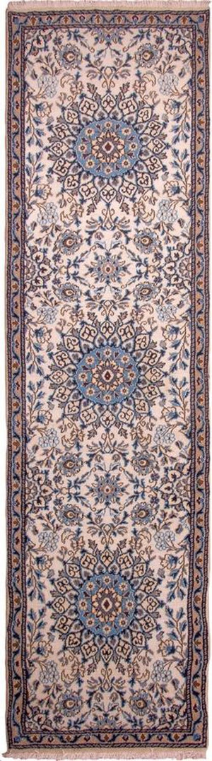 Tappeto corsia Tappeto Persero - Nain - Reale - 295 x 81 cm - beige