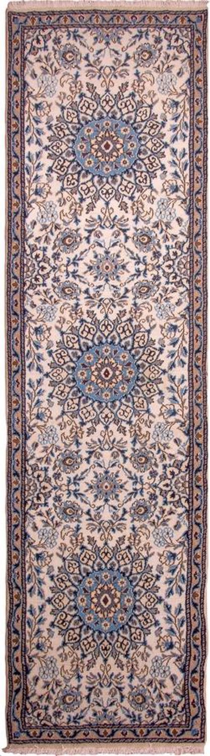 Tappeto corsia Tappeto Persero - Nain - Reale - 295 x 81 cm - beige