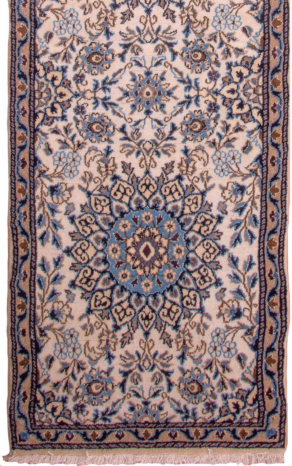 Tappeto corsia Tappeto Persero - Nain - Reale - 295 x 81 cm - beige