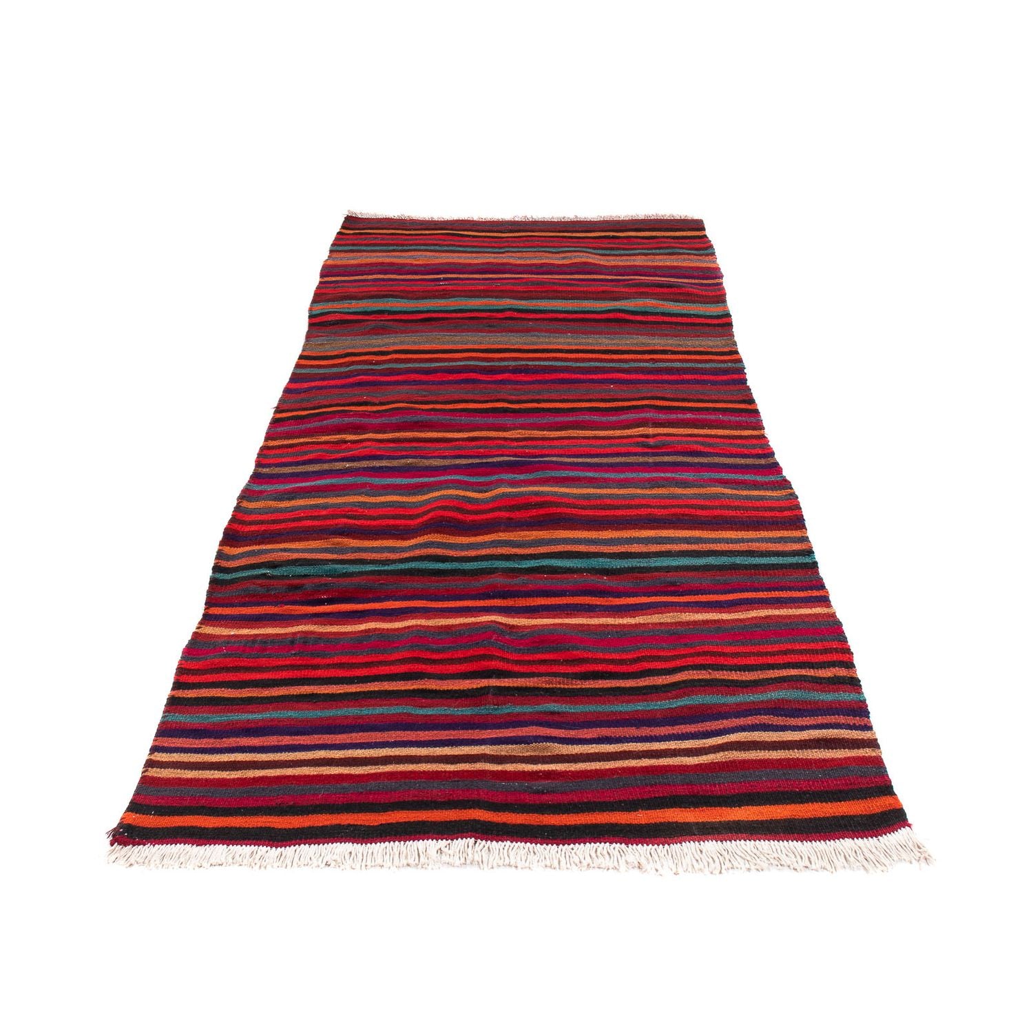 Tappeto Kelim - Vecchio - 195 x 100 cm - multicolore