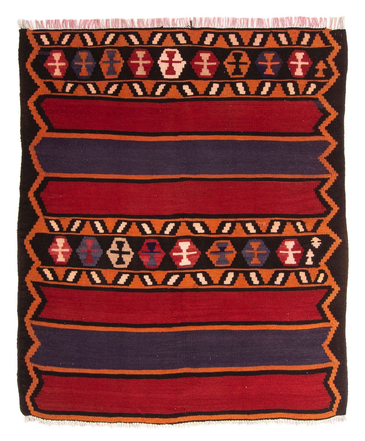 Tappeto Kelim - Vecchio - 180 x 145 cm - multicolore