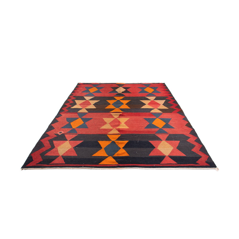 Tappeto corsia Tappeto Kelim - Vecchio - 295 x 120 cm - multicolore