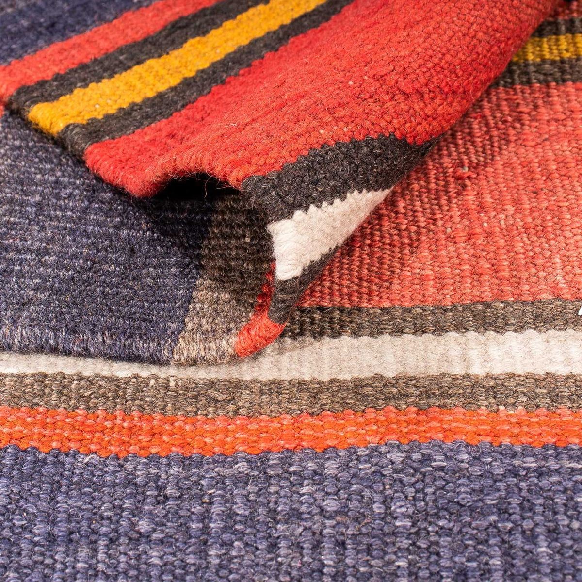 Tappeto Kelim - Vecchio - 205 x 150 cm - multicolore