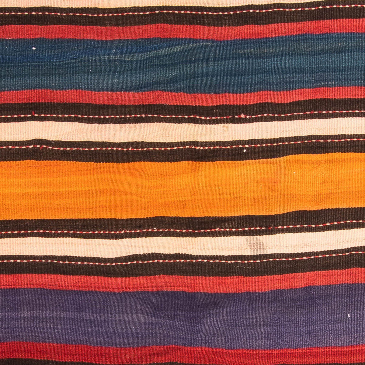 Tappeto Kelim - Vecchio - 200 x 165 cm - multicolore