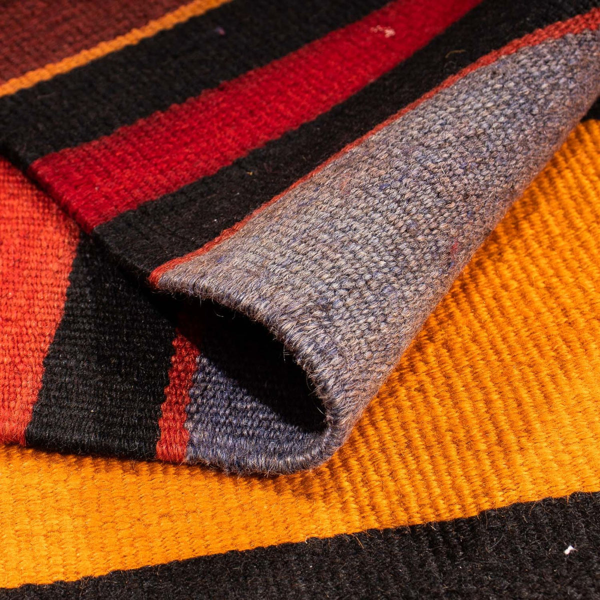 Tappeto Kelim - Vecchio quadrato  - 150 x 135 cm - multicolore