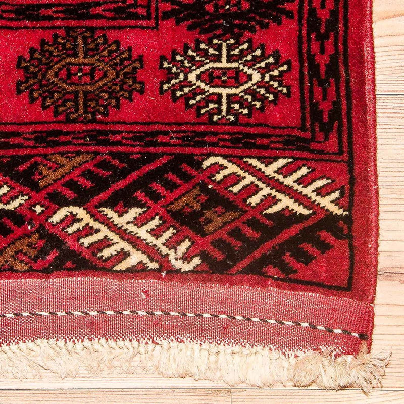 Tappeto corsia Tappeto afgano - Bukhara - 288 x 85 cm - rosso