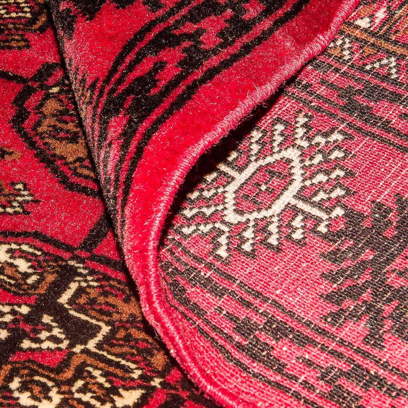 Tappeto corsia Tappeto afgano - Bukhara - 288 x 85 cm - rosso