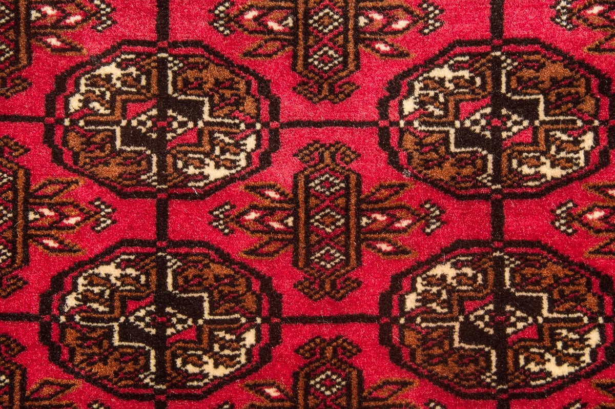 Tappeto corsia Tappeto afgano - Bukhara - 288 x 85 cm - rosso