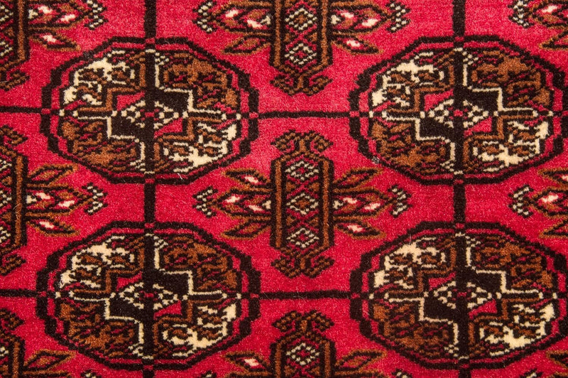 Tappeto corsia Tappeto afgano - Bukhara - 288 x 85 cm - rosso