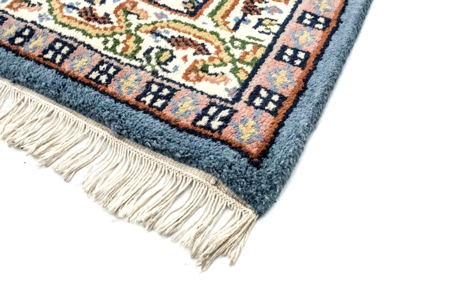 Tappeto orientale - 160 x 90 cm - blu chiaro