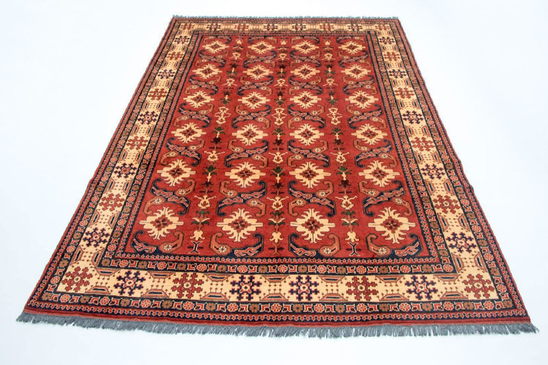 Tappeto afgano - Hatschlu - 338 x 257 cm - rosso