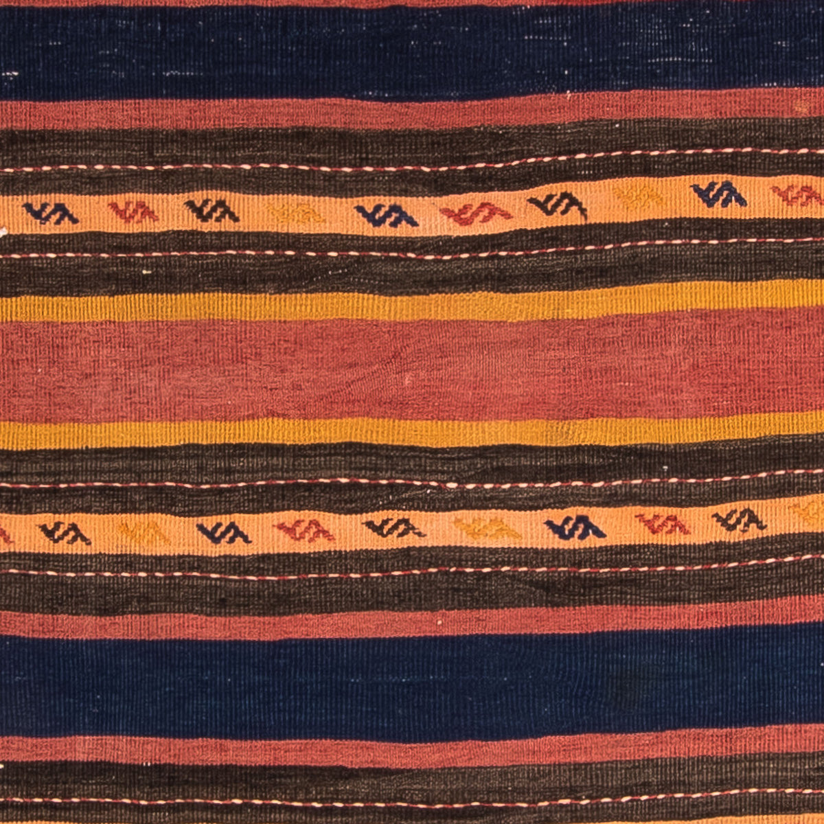 Tappeto Kelim - Vecchio - 205 x 150 cm - multicolore