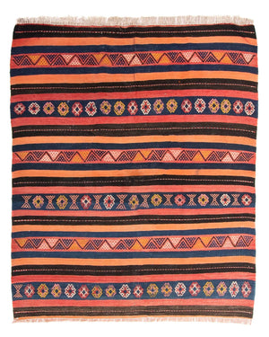 Tappeto Kelim - Vecchio quadrato  - 180 x 150 cm - multicolore