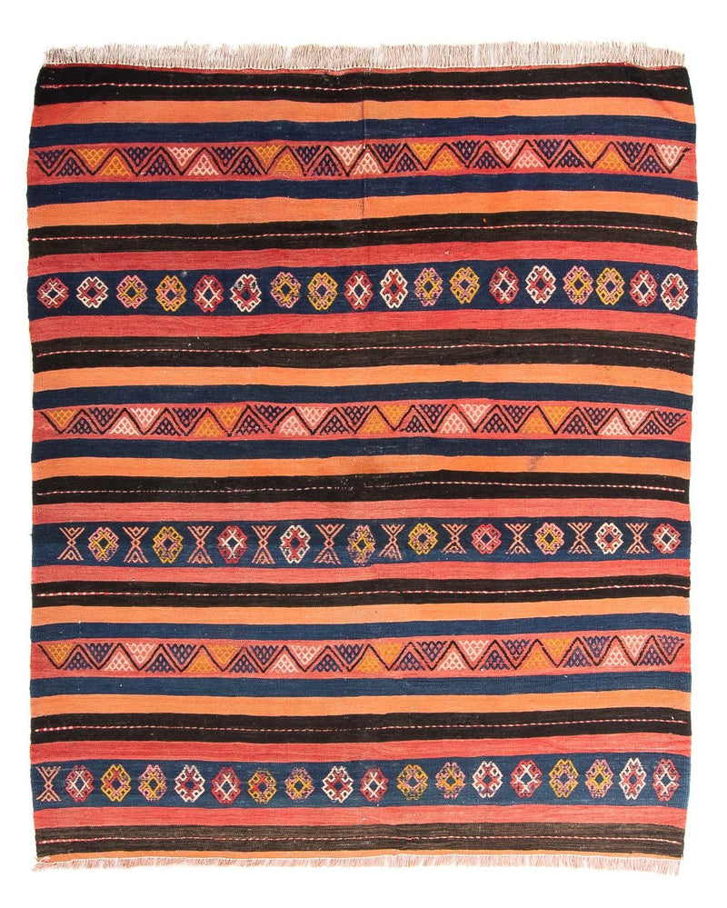 Tappeto Kelim - Vecchio quadrato  - 180 x 150 cm - multicolore