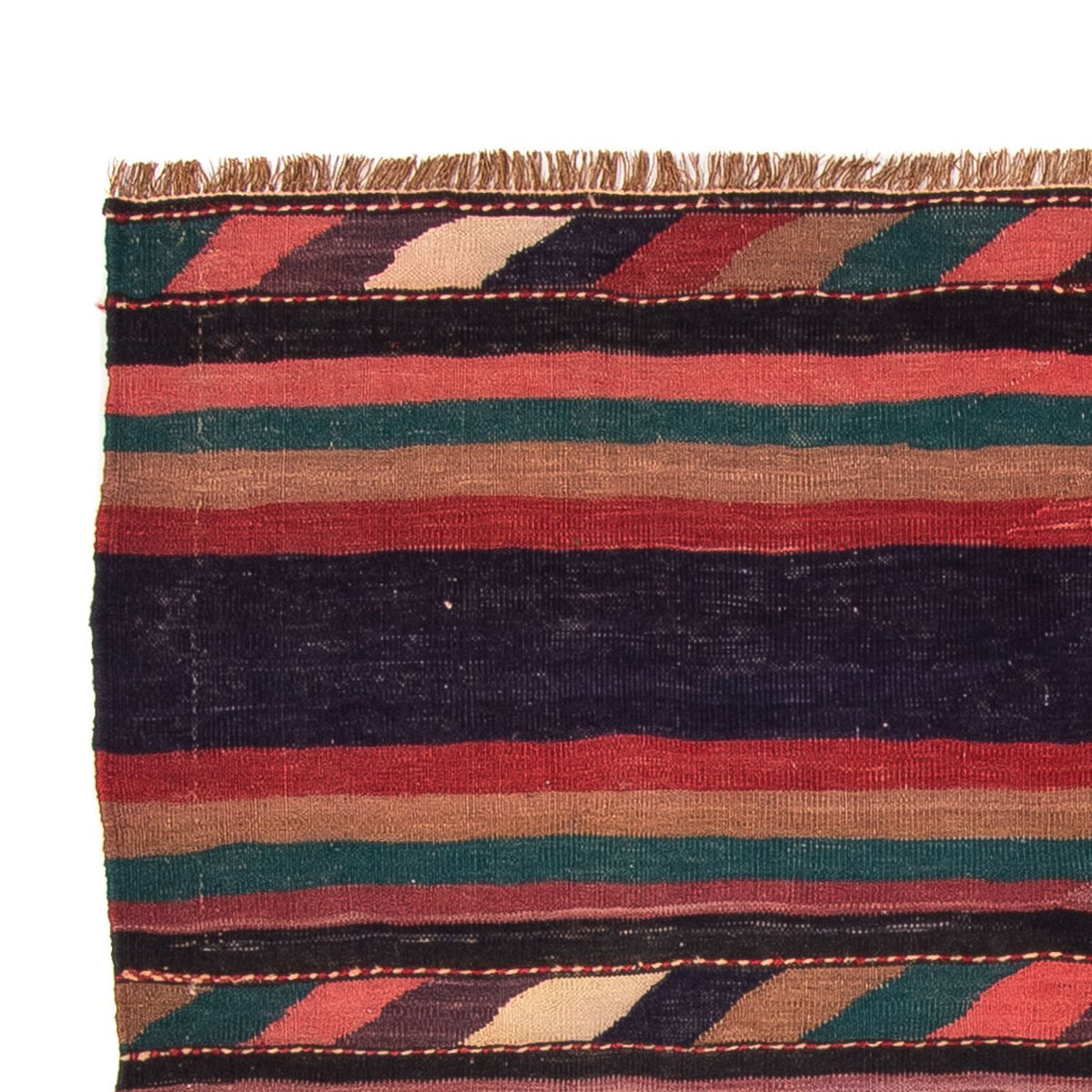 Tappeto Kelim - Vecchio - 170 x 160 cm - multicolore