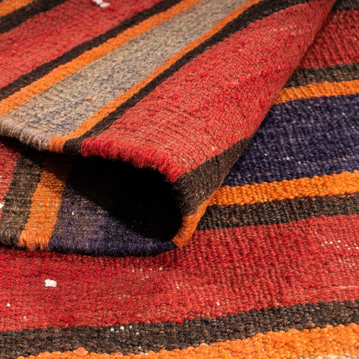 Tappeto Kelim - Vecchio quadrato  - 185 x 160 cm - multicolore