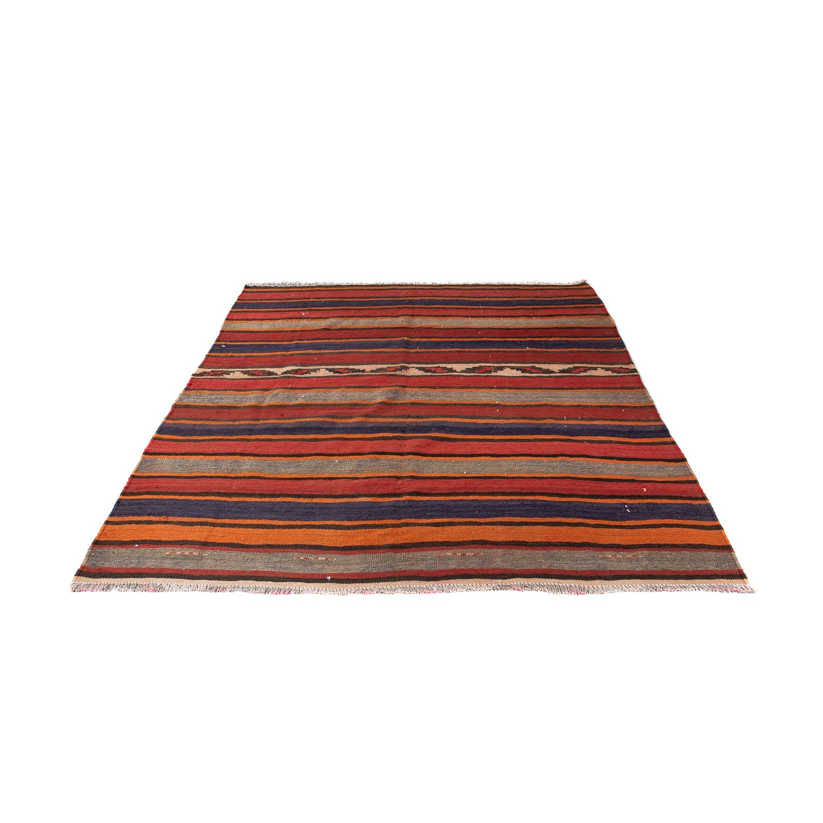 Tappeto Kelim - Vecchio quadrato  - 185 x 160 cm - multicolore