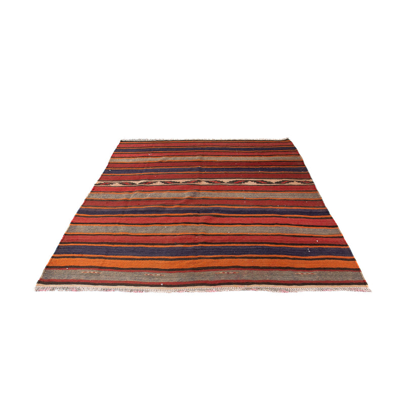 Tappeto Kelim - Vecchio quadrato  - 185 x 160 cm - multicolore